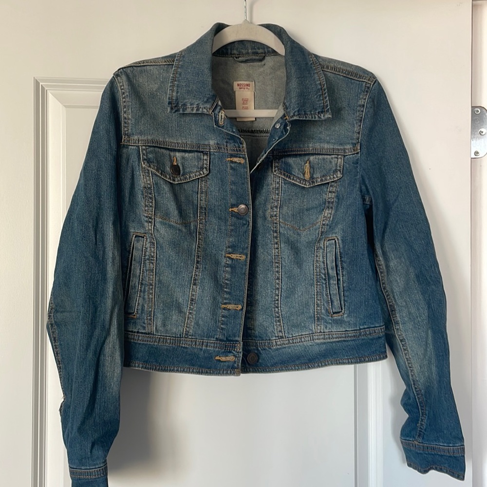 Warm denim jacket